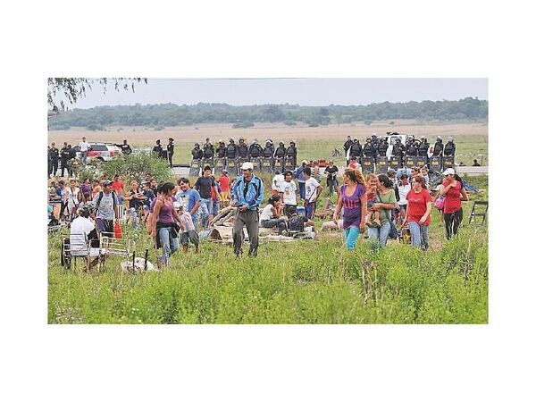 Acusan de ilegal un desalojo de sintierras