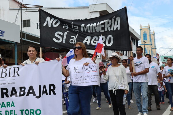 "No a la minería, sí al agro", gritan en la región más golpeada por la crisis en Panamá - MarketData