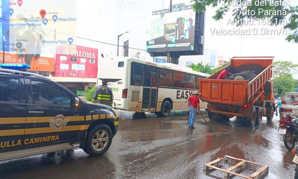 Máquinas del MOPC realizan trabajos de bacheo en la zona céntrica de CDE con miras al Black Friday – Diario TNPRESS