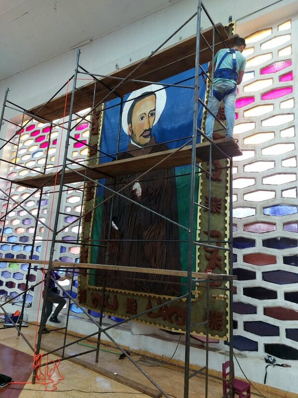 Parroquia San Roque González en Encarnación contará con el primer tapiz sensorial del país