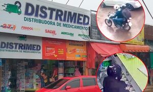 Motochorros atracan distribuidora del Mercado de Abasto de CDE y se alzan con G. 3.500.000 – Diario TNPRESS