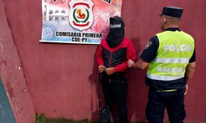 Detienen a buscado por violencia familiar