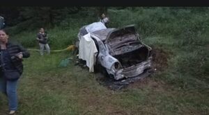 Perdió el control de su vehículo, chocó y murió calcinado