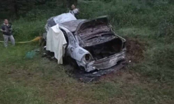 Perdió el control de su vehículo, chocó y murió calcinado en Alto Paraná – Prensa 5