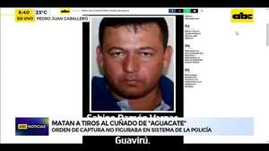Video: matan a tiros al cuñado de ‘’Aguacate’' - ABC Noticias - ABC Color
