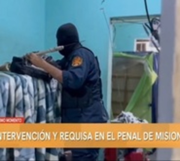Requisa en el Penal de Misiones - Paraguay.com
