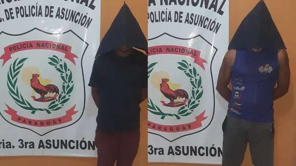 Video: dos detenidos por robo de cables de la ANDE sobre la Calle Palma de Asunción - Policiales - ABC Color