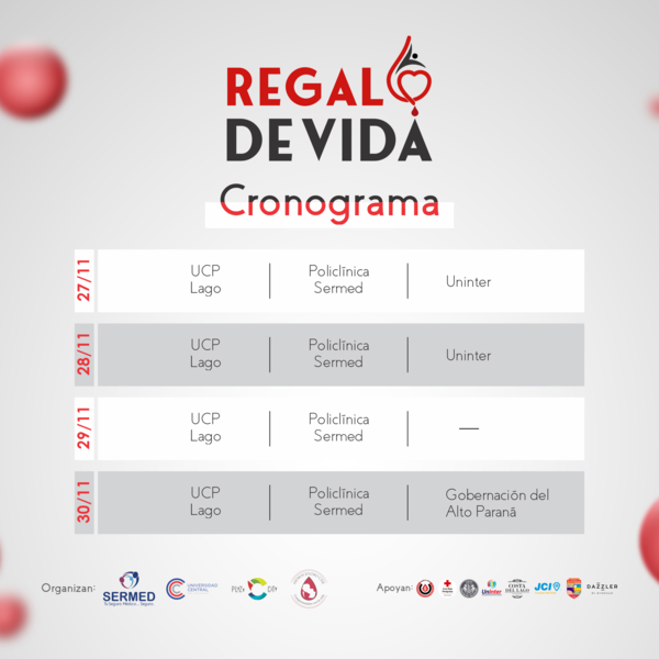 “Regalo de vida”: nueva campaña de donación de sangre - La Clave