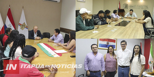 INTENDENTE DE TRINIDAD CUMPLIÓ IMPORTANTE AGENDA EN ENCARNACIÓN - Itapúa Noticias