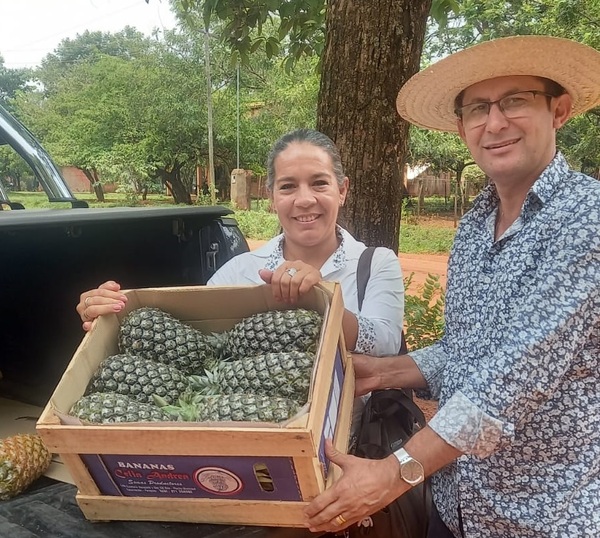 Horqueta: Sigue a la expectativa por la exportación de piña a Argentina