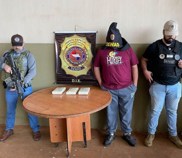 PJC: Tribunal condena a brasileño que fue detenido con cocaína en estacionamiento de supermercado