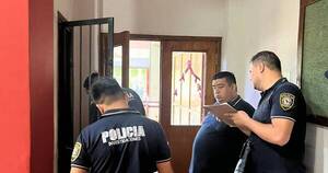 La Nación / Ladrones se llevaron G. 190 millones de la sucursal de la Ande en Santa Rita