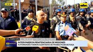 Video: intervinieron penitenciaria de Misiones - ABC Noticias - ABC Color