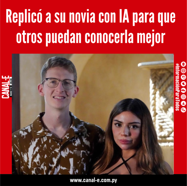 Replicó a su novia con IA para que otros puedan conocerla mejor