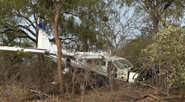 Confirman accidente aéreo en el Chaco, pasajeros salieron ilesos