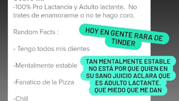 Hasta el capellán le escribió por una foto de Tinder y escrachó al rollo