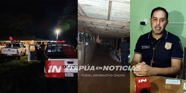 TODAVÍA NO HAY NOVEDADES NI DETENIDOS POR EL SICARIATO EN CARLOS A. LÓPEZ - Itapúa Noticias