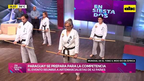 Mundial de el Tong Il Moo Do en África: Paraguay se prepara para la competencia - Ensiestados - ABC Color