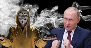 Anonymous: Kremlin está bloqueando todo lo que refiere a su invasión de Ucrania