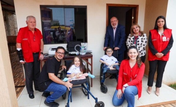 Pdte. Franco: Itaipú entrega respirador a niños con atrofia muscular