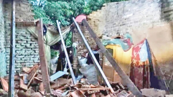 Temporal destruye cultivos, postes, viviendas y ocasiona inundaciones