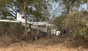 Siete personas salen ilesas de un accidente aéreo en el Chaco