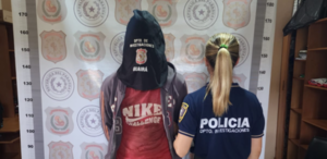 DETENCIÓN DE PERSONA TRAS LABOR INVESTIGATIVA