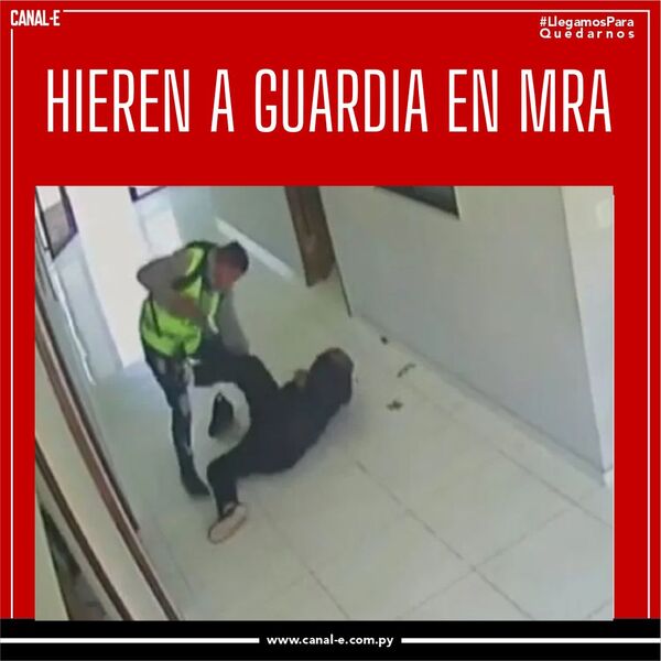 Hieren a guardia tras asalto en Mariano Roque Alonso