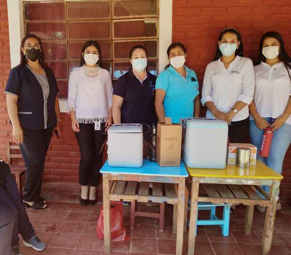 Comenzaron a aplicar dosis anti covid-19 en escuelas de San Pedro