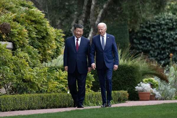 Biden y Xi muestran acercamiento y pactan sobre el fentanilo y la comunicación militar - Mundo - ABC Color