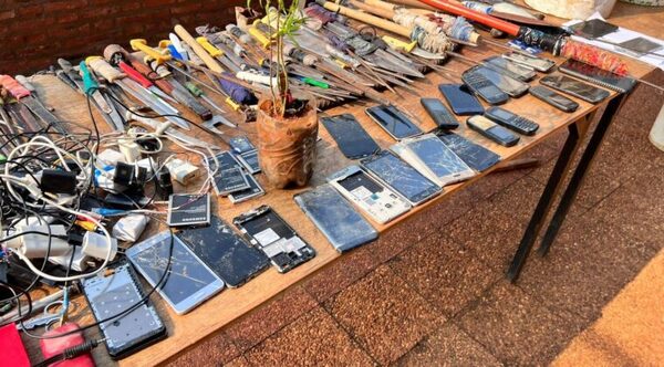 Elementos incautados en la Penitenciaría de Misiones confirman intento de fuga - Radio Imperio 106.7 FM