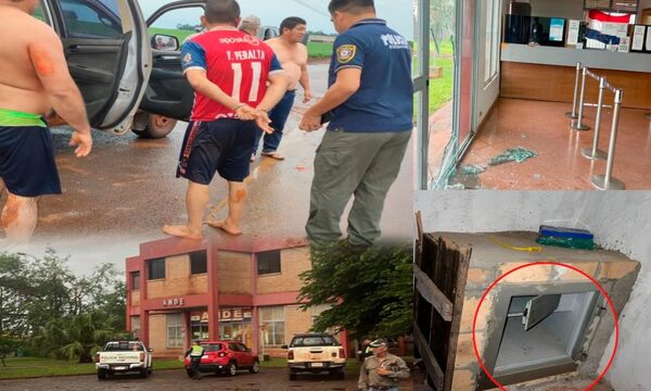 Criminales roban G. 190 millones de la Ande y toman de rehenes a funcionarios y un policía – Diario TNPRESS