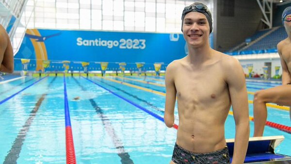 Paratleta se prepara para su debut en los Juegos de Santiago 2023