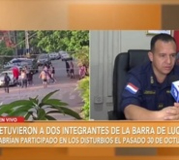 Capturan a dos barrabravas de Sportivo Luqueño - Paraguay.com