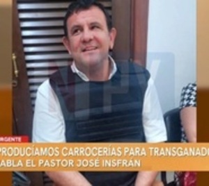 "Dios me dijo vamos a presentarnos", alega José Insfrán - Paraguay.com