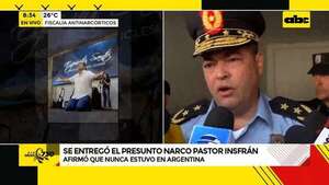Video: se entregó José Insfrán, buscado por el caso A Ultranza Py - ABC Noticias - ABC Color