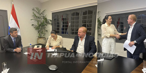 GOBERNADORES DEL PARAGUAY FIRMAN CONVENIO DE COOPERACIÓN CON MINISTRA DEL MOPC, ANTE EL PRESIDENTE DE LA REPÚBLICA EN MBURUVICHA ROGA - Itapúa Noticias