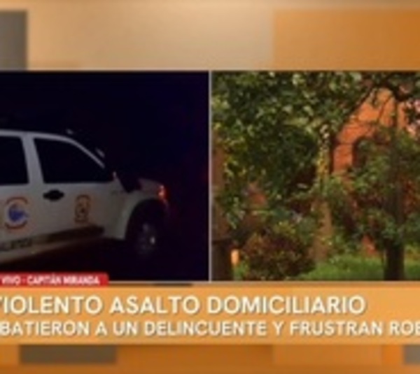 Abatieron a un presunto asaltante durante intento de robo - Paraguay.com