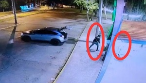Frustran hurto de cajero automático en Lambaré