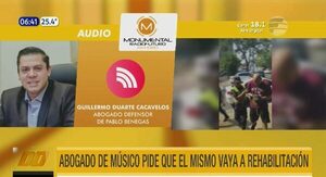 Abogado de músico pide que el mismo vaya a rehabilitación | Telefuturo