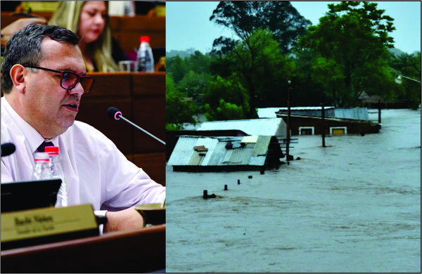 Senado declaró en «situación de emergencia» a 11 departamentos, entre ellos Misiones