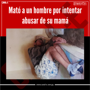 Joven mató a un hombre por intentar abusar de su mamá