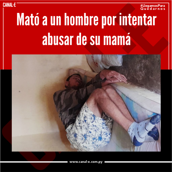 Joven mató a un hombre por intentar abusar de su mamá