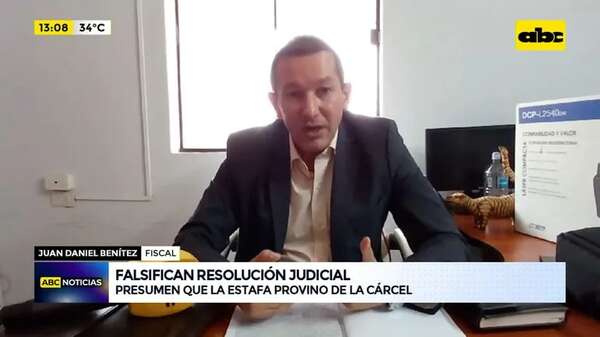 Video: falsifican resolución judicial - ABC Noticias - ABC Color