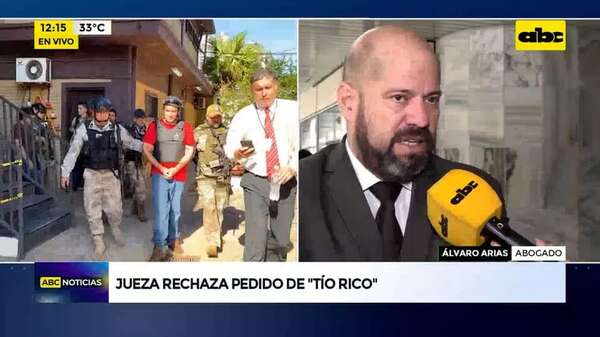 Video: jueza rechaza pedido de Tío Rico - ABC Noticias - ABC Color