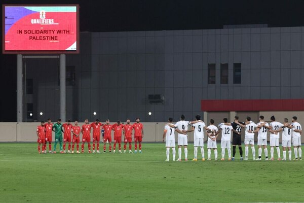 Versus / Palestina empata con Líbano en su primer partido desde el inicio de la guerra