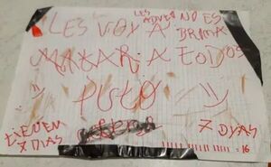 Grave amenaza de masacre en colegio de Santa Rita