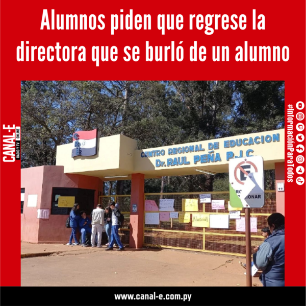Alumnos dan apoyo a directora que fue denunciada por burlarse de alumno