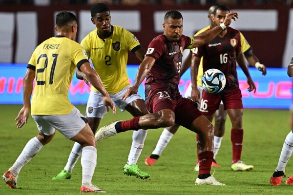 Versus / Venezuela y Ecuador igualan en un duelo bastante caliente