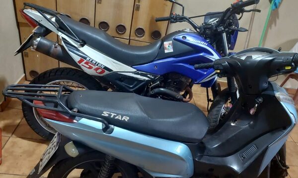 Hallan motocicletas abandonadas en Remansito